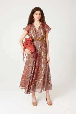 Promod Robe ELEONOR imprimée - Imprimé écru Impriméécru New