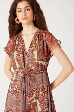 Promod Robe ELEONOR imprimée - Imprimé écru Impriméécru New