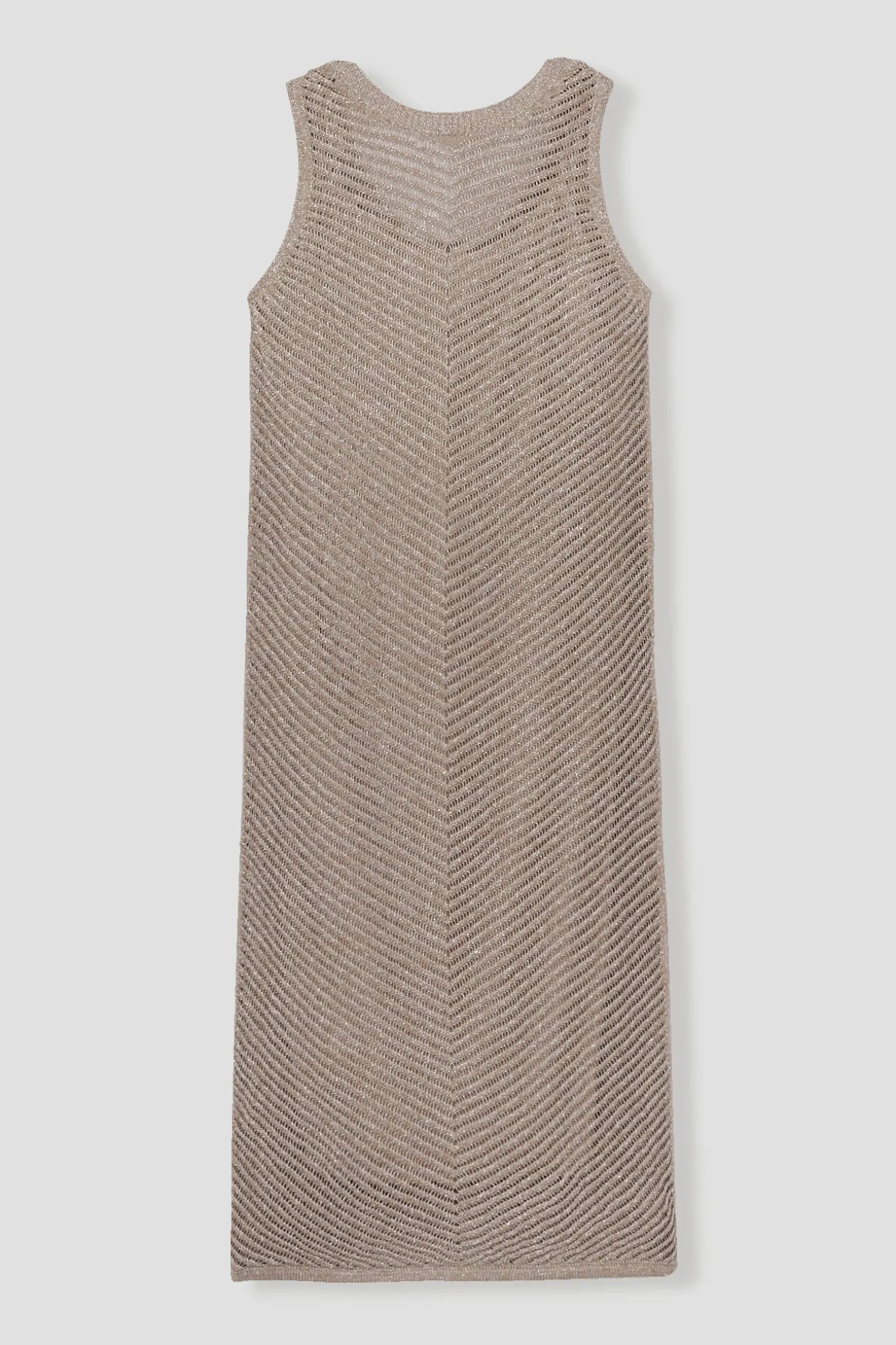 Promod Robe en maille irisée Femme - Taupe Flash Sale