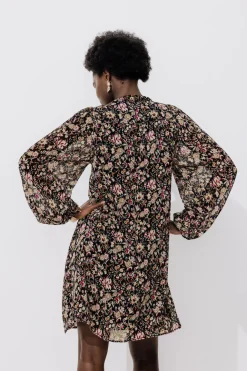 Promod Robe en voile imprimé Femme - Imprimé multicolore Imprimémulticolore Clearance