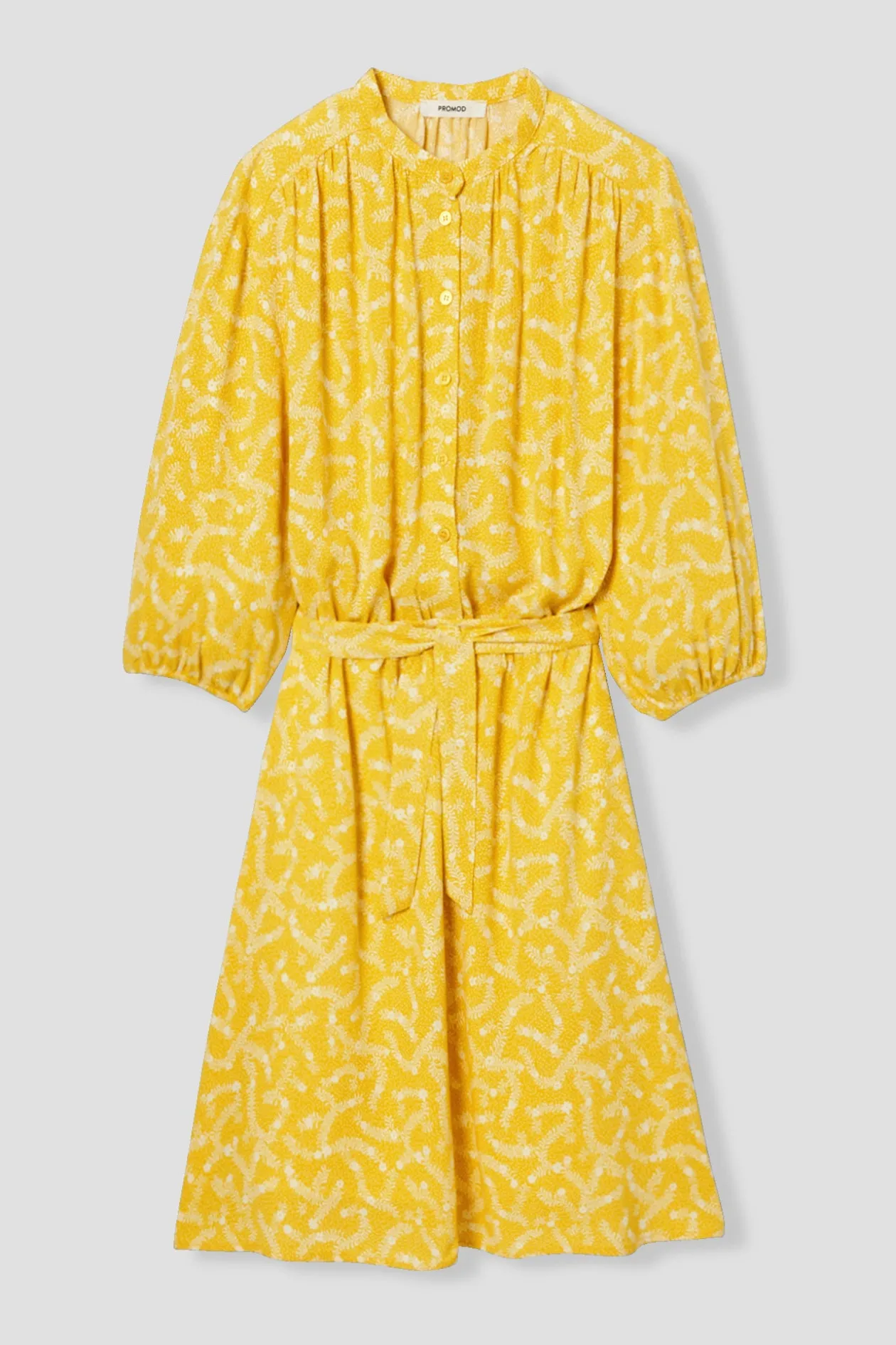 Promod Robe imprimée Femme - Imprimé ocre Impriméocre Online