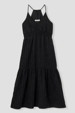 Promod Robe longue à bretelles - Noir Best Sale
