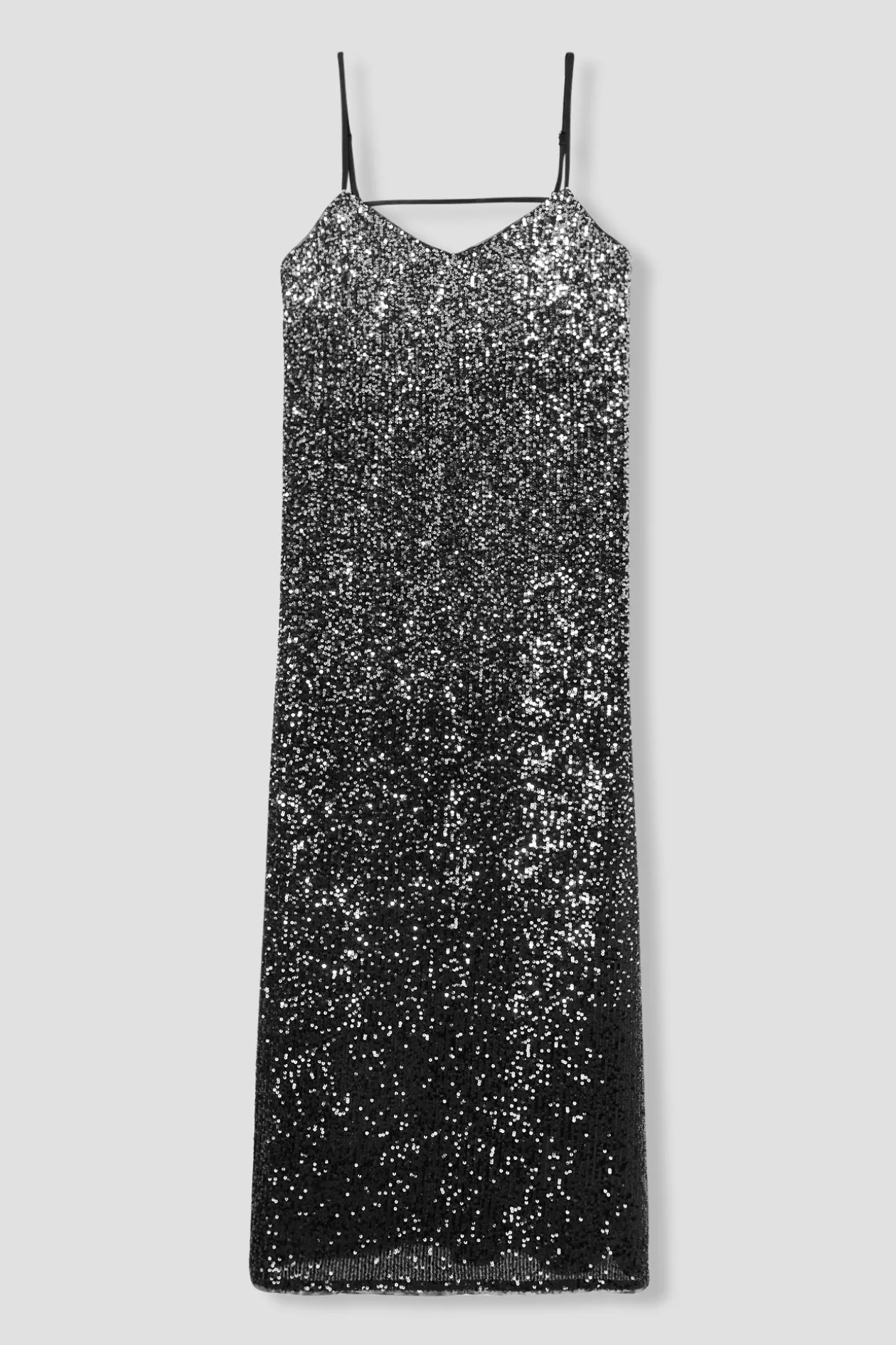 Promod Robe longue à paillettes Femme - Noir Online