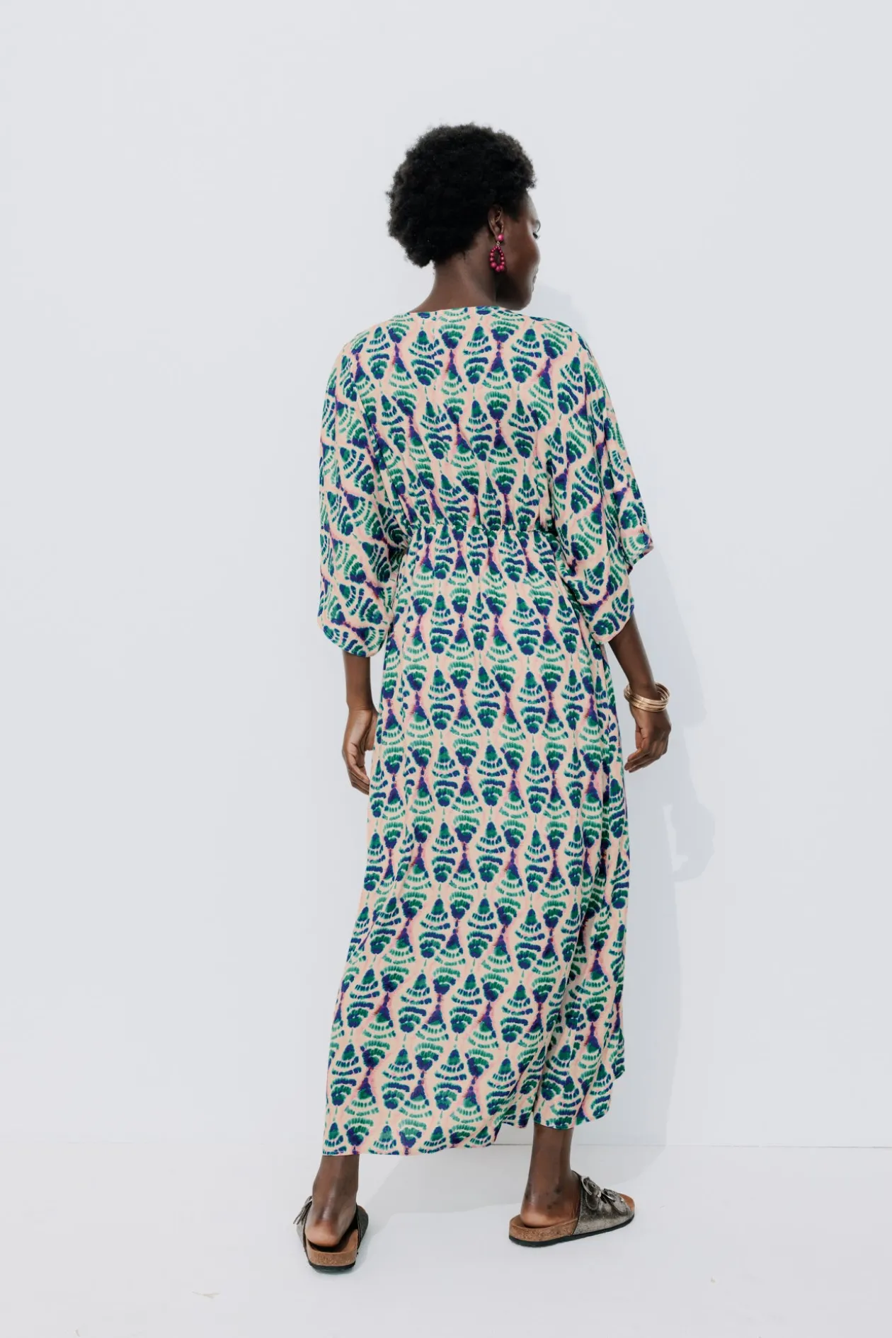 Promod Robe longue imprimée Femme - Imprimé écru Impriméécru Cheap