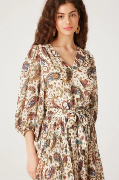 Promod Robe midi imprimée Femme - Imprimé écru Impriméécru Flash Sale