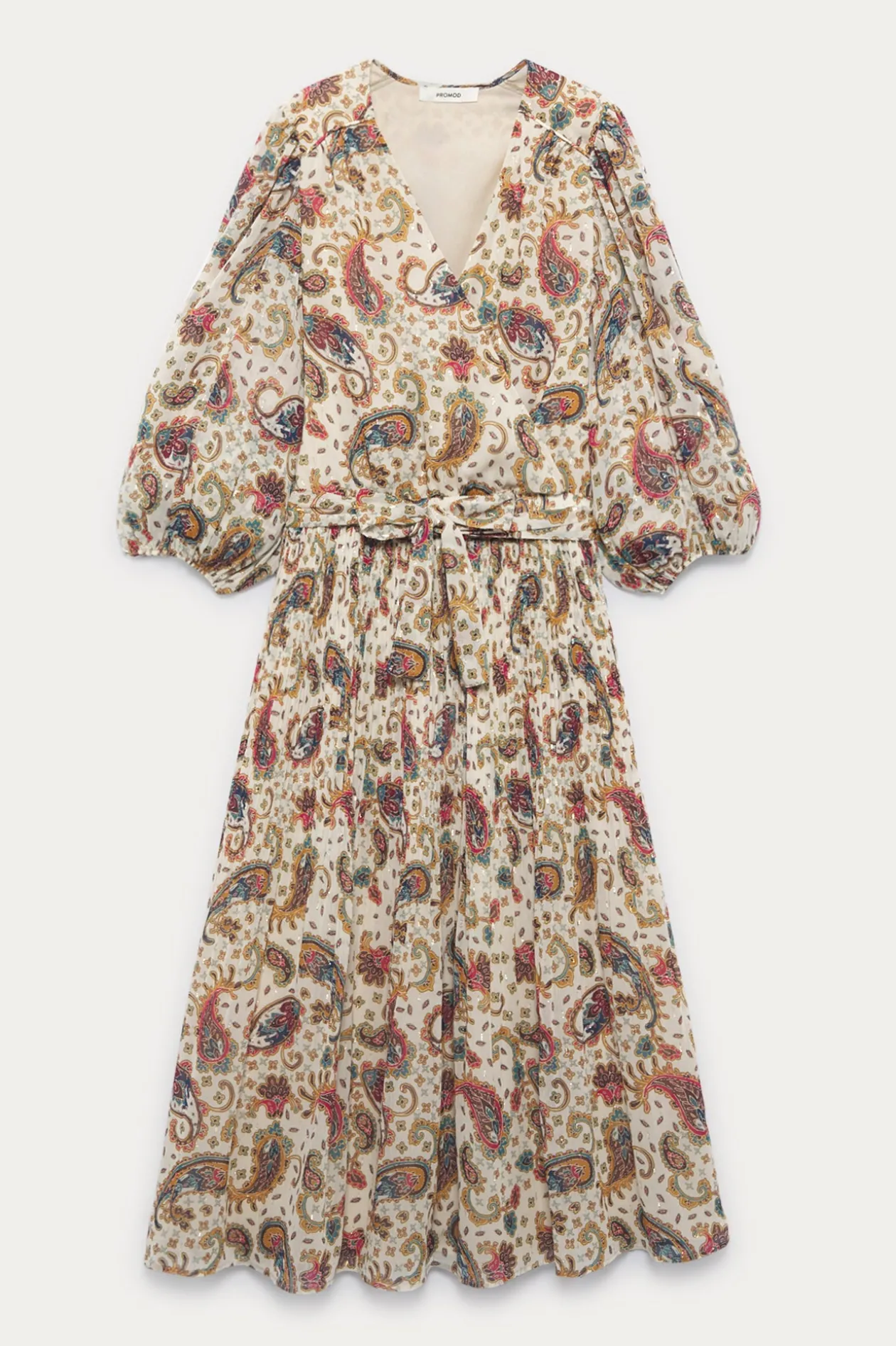 Promod Robe midi imprimée Femme - Imprimé écru Impriméécru Flash Sale