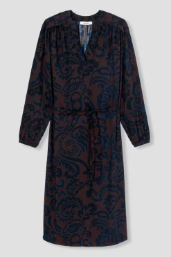 Promod Robe midi imprimée Femme - Imprimé multicolore Imprimémulticolore Store