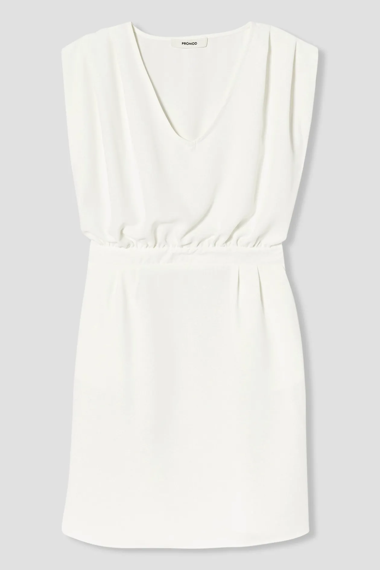 Promod Robe sans manches Femme - Ecru Hot