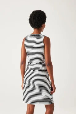 Promod Robe sans manches rayée Femme - Rayé marine Rayémarine Online