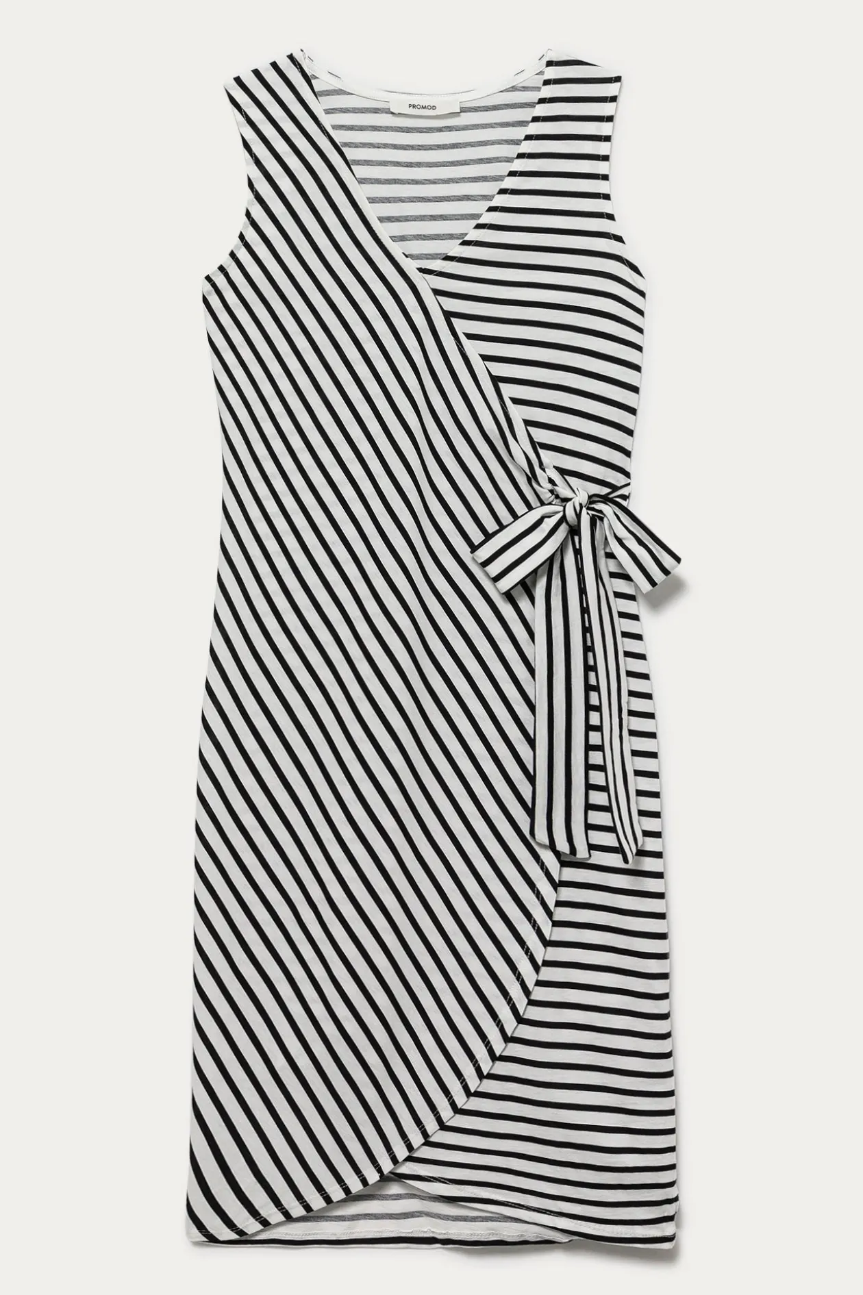 Promod Robe sans manches rayée Femme - Rayé marine Rayémarine Online