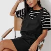 Promod Robe trapèze à bretelles - Noir Hot