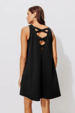 Promod Robe trapèze en jersey Milano - Noir Best