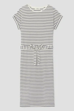 Promod Robe t-shirt marinière Femme - Rayé écru Rayéécru Shop