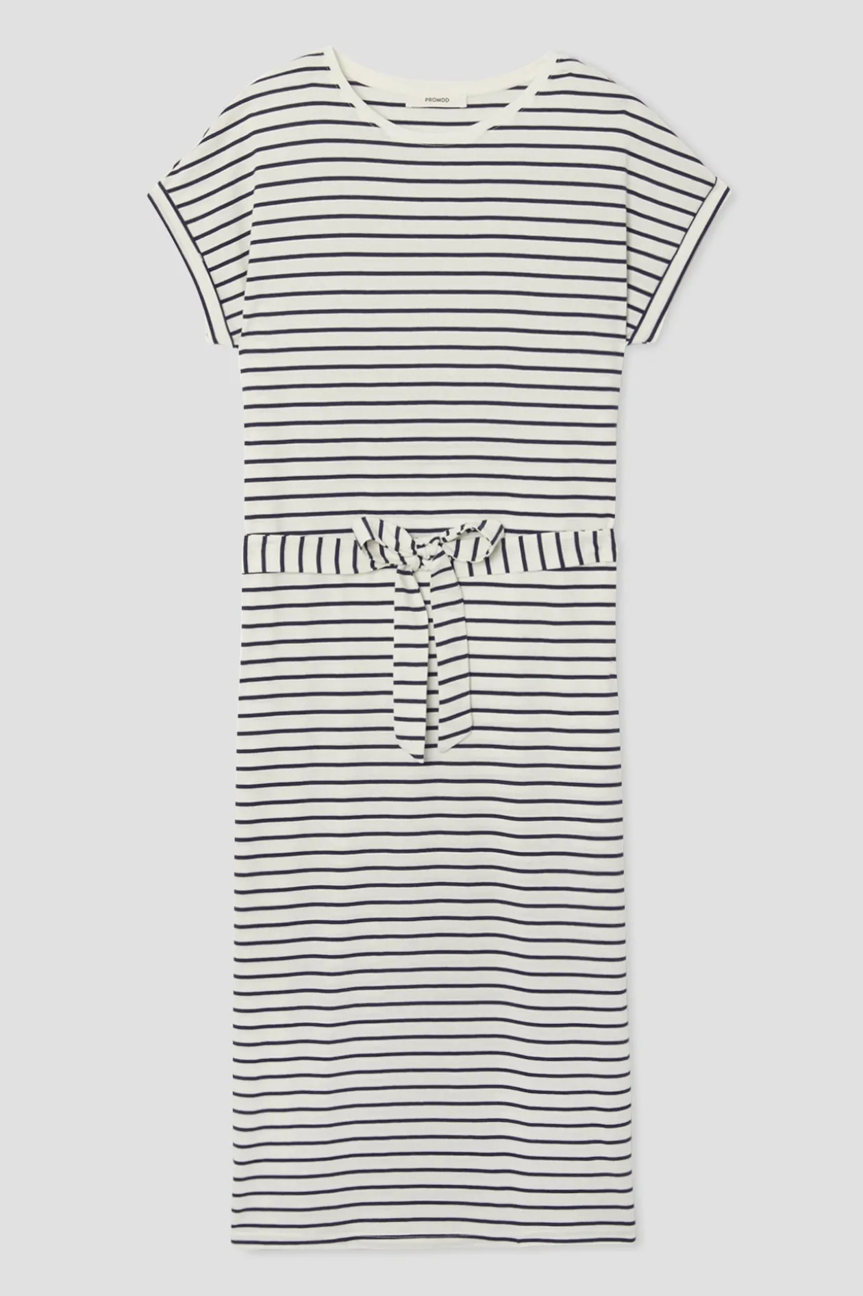 Promod Robe t-shirt marinière Femme - Rayé écru Rayéécru Shop
