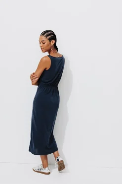 Promod Robe-débardeur en jersey Femme - Marine Clearance