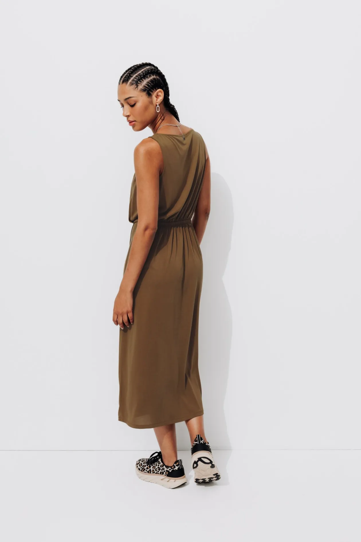 Promod Robe-débardeur en jersey Femme - Caramel Store