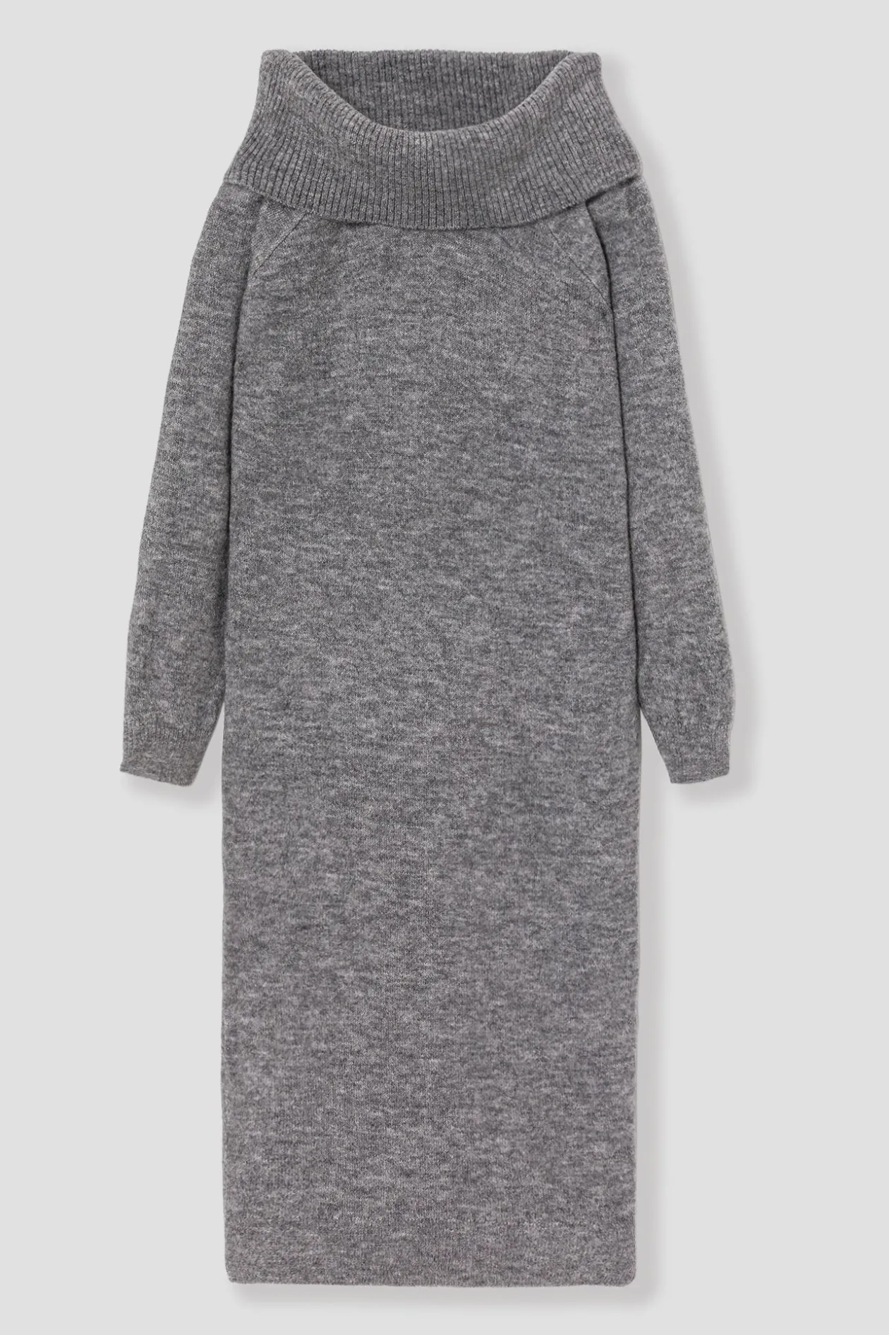 Promod Robe-pull col Bardot Femme - Gris clair Grisclair Flash Sale