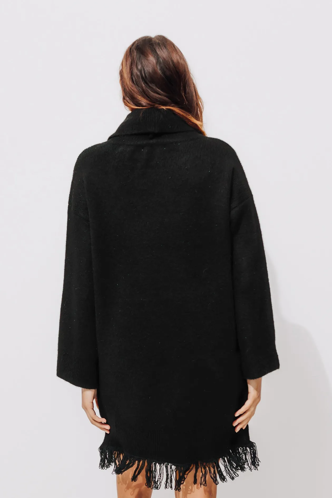 Promod Robe-pull col roulé Femme - Noir Online