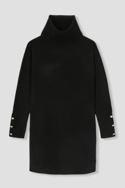 Promod Robe-pull col roulé Femme - Noir New