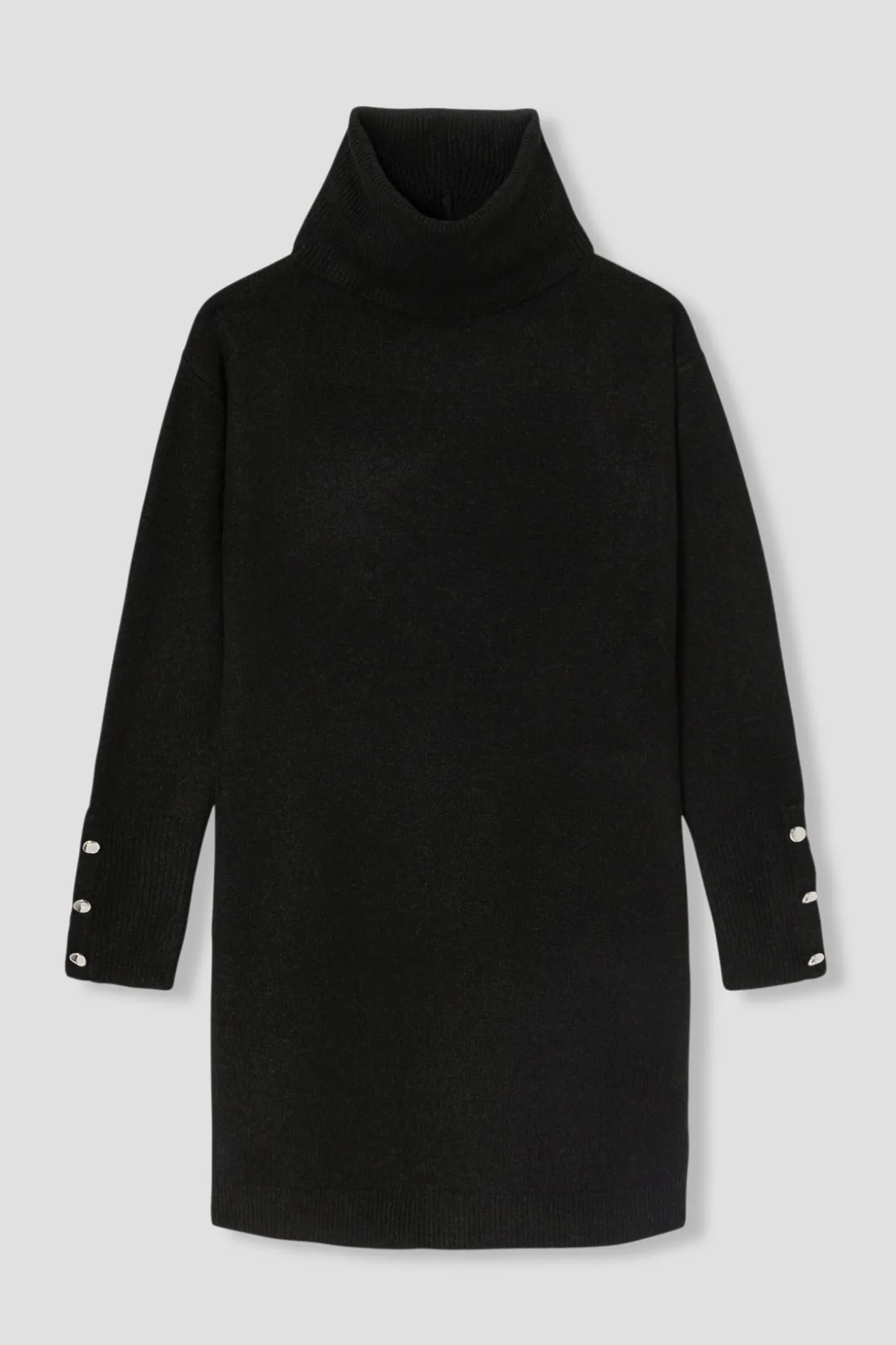 Promod Robe-pull col roulé Femme - Noir New
