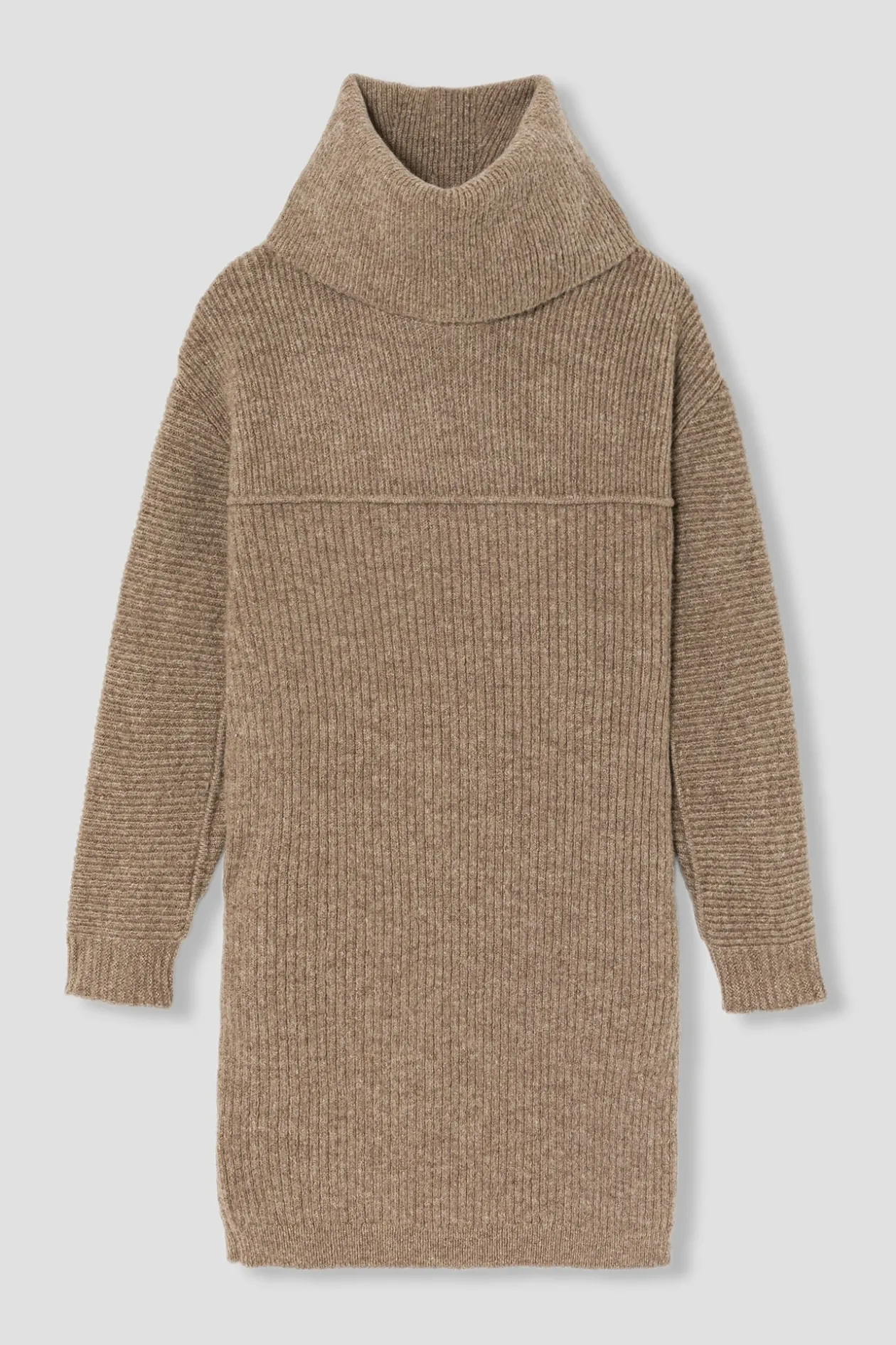 Promod Robe-pull col roulé Femme - Beige Best Sale
