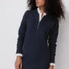 Promod Robe-pull col zippé Femme - Marine New