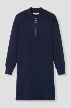 Promod Robe-pull col zippé Femme - Marine New