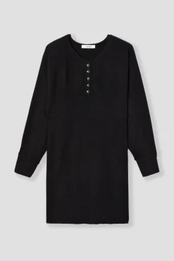 Promod Robe-pull courte Femme - Noir Flash Sale