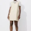 Promod Robe-salopette en toile Femme - Ecru Hot