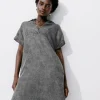 Promod Robe-tunique éco-conçue - Jeans gris Jeansgris Best Sale