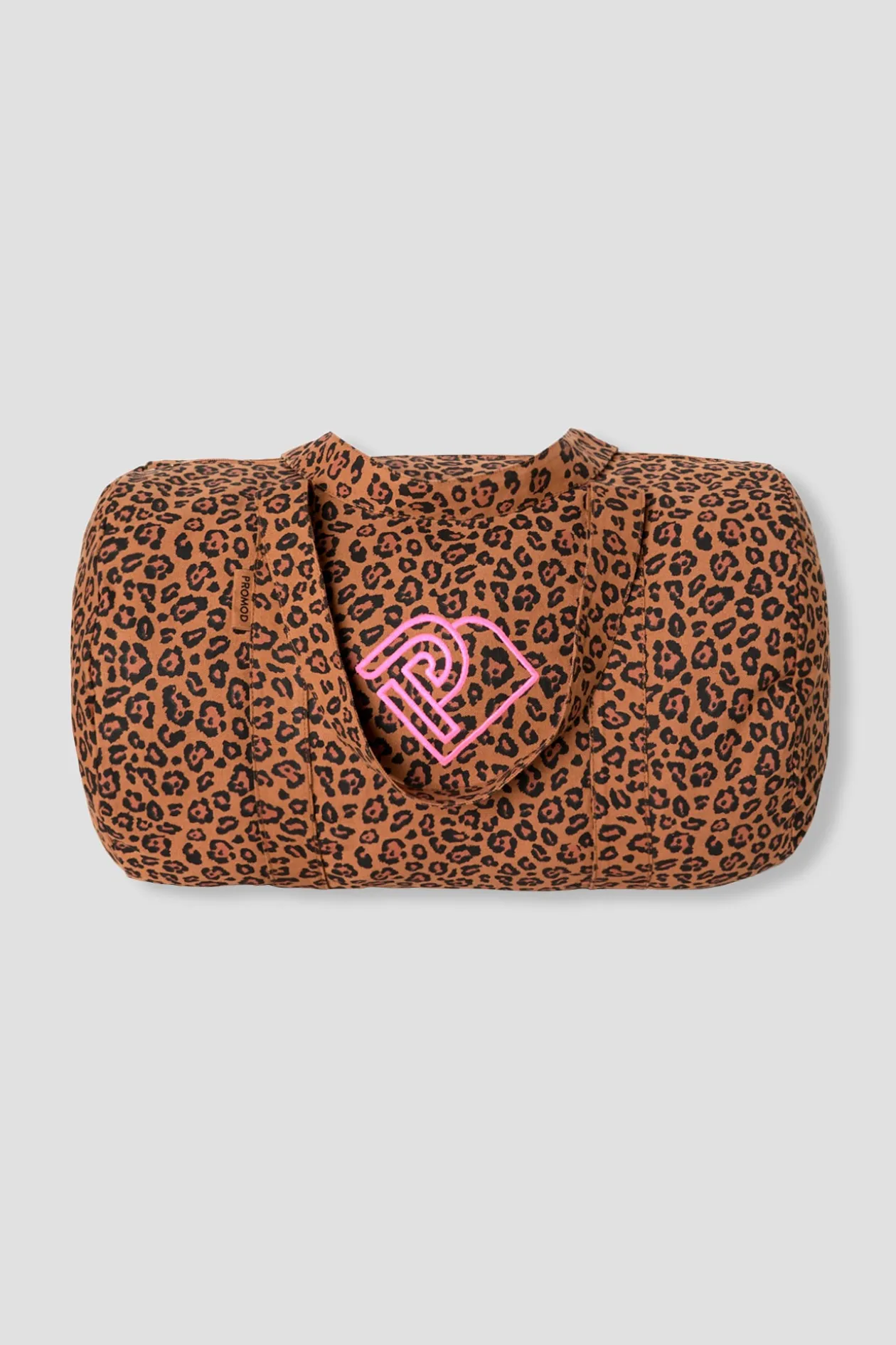 Promod Sac bowling en coton léopard - Imprimé camel Imprimécamel Cheap