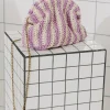 Promod Sac rayé tressé Femme - Imprimé parme Impriméparme Cheap