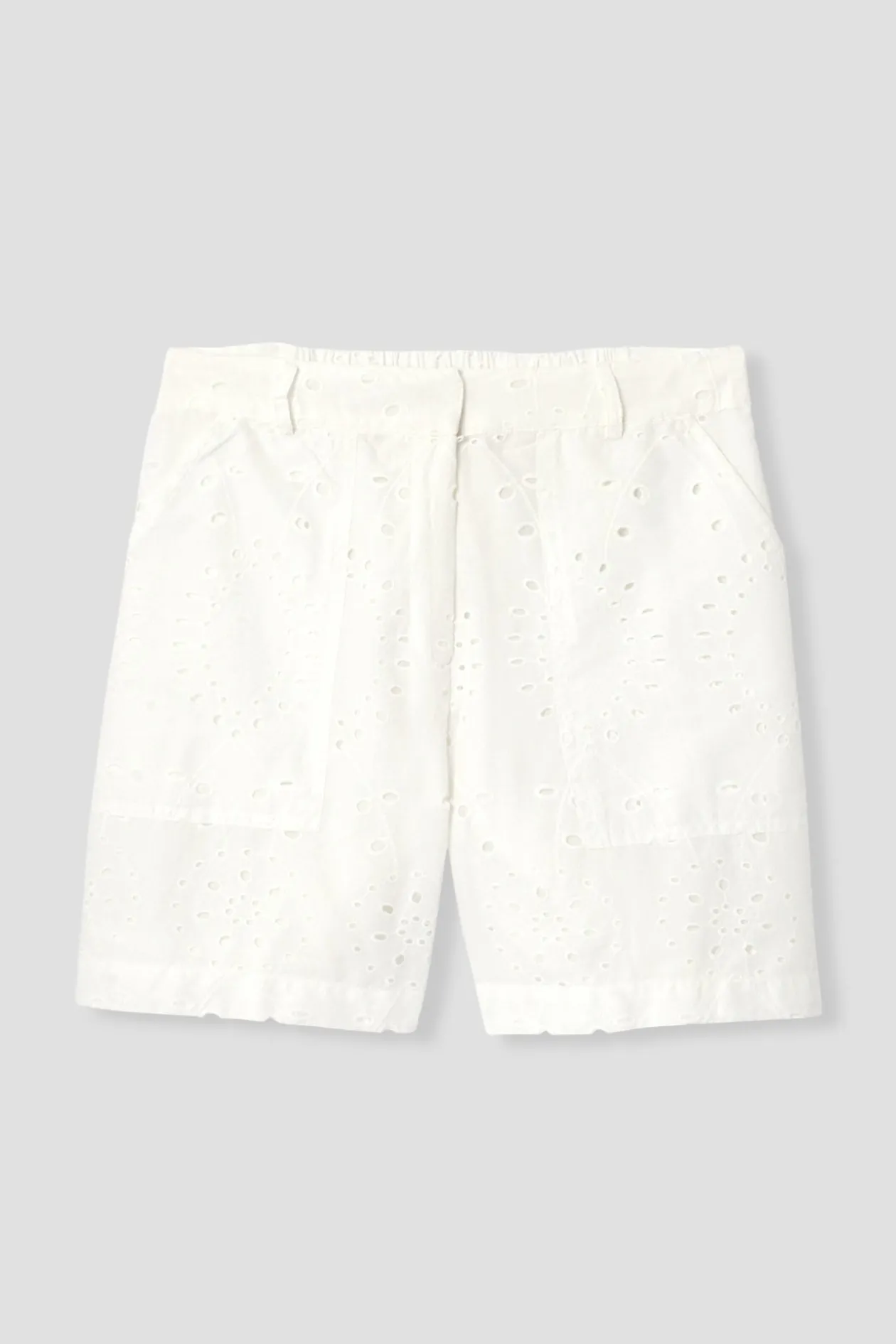 Promod Short en broderie anglaise - Ecru Best