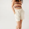 Promod Short en crochet Femme - Beige Sale