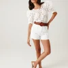 Promod Short en crochet Femme - Ecru Flash Sale