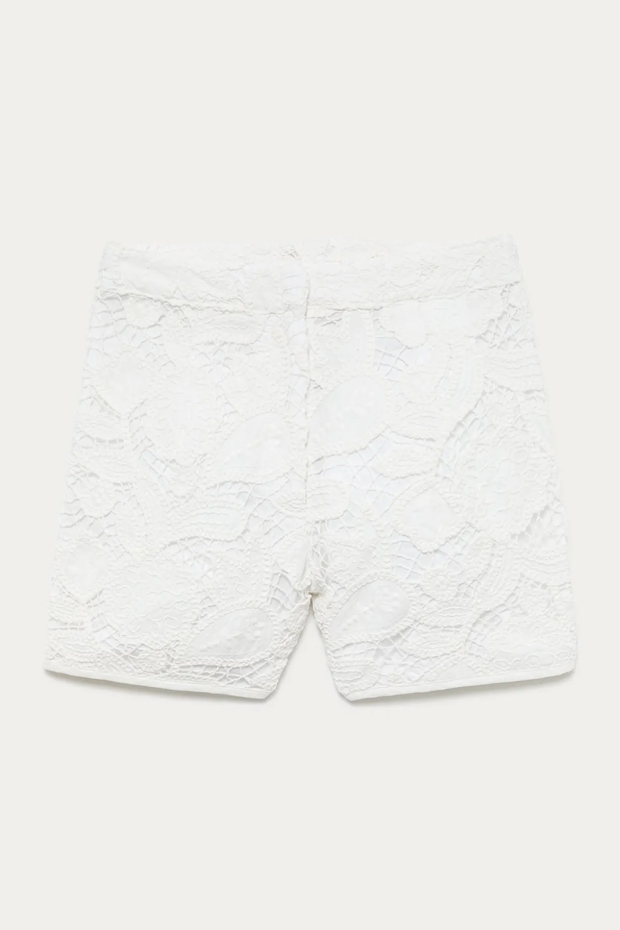 Promod Short en crochet Femme - Ecru Flash Sale