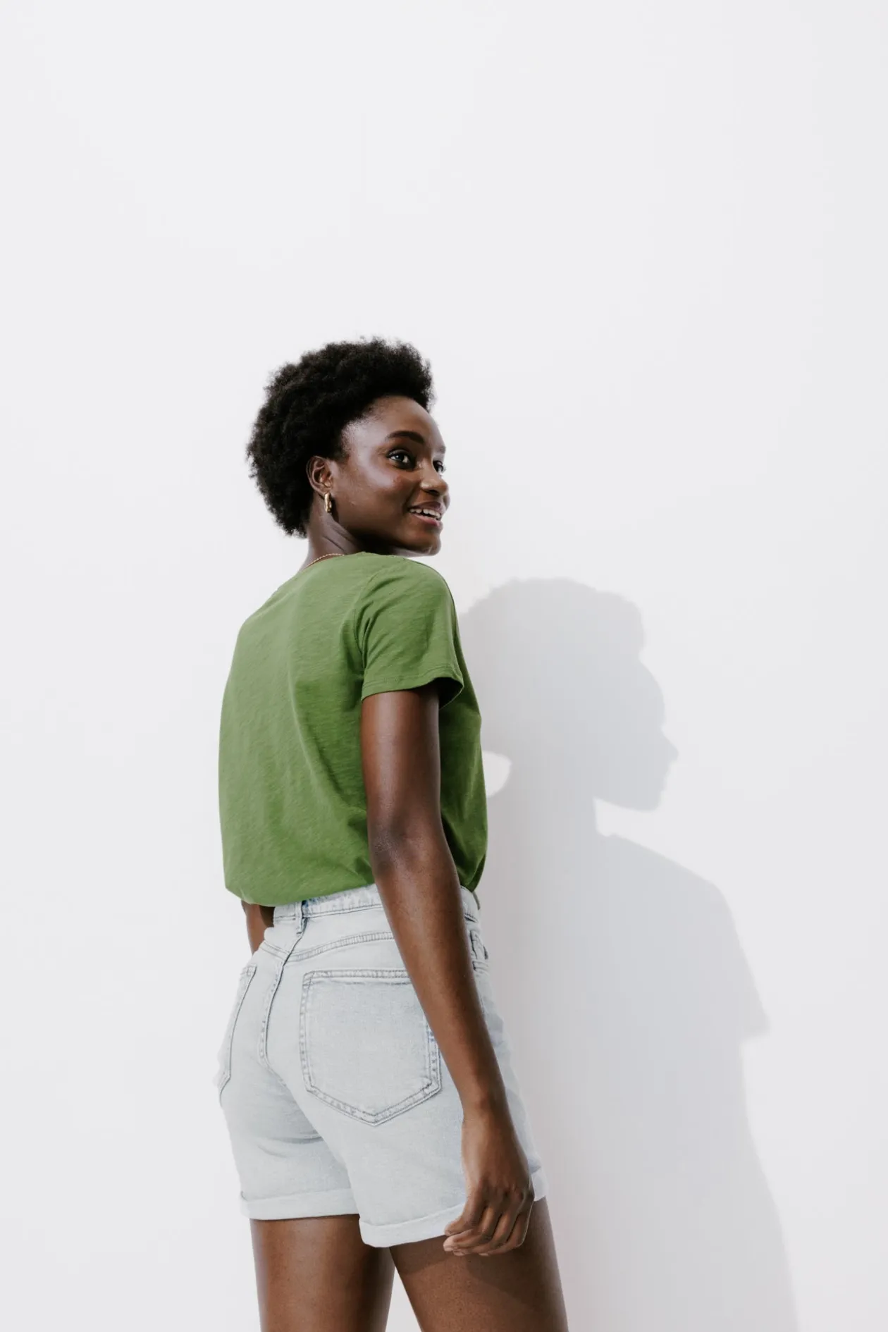 Promod Short en jean Femme - Jean très clair Jeantrèsclair Cheap