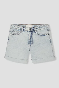 Promod Short en jean Femme - Jean très clair Jeantrèsclair Cheap