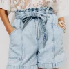Promod Short en jean taille haute - Jean clair Jeanclair Best Sale