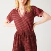 Promod Short en éponge Femme - Bordeaux Online