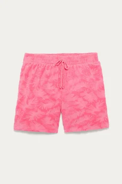 Promod Short en éponge Femme - Rose fluo Rosefluo Sale
