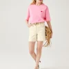 Promod Short en toile Femme - Ecru Online