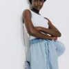 Promod Short fluide blue jean - Jean clair Jeanclair Flash Sale