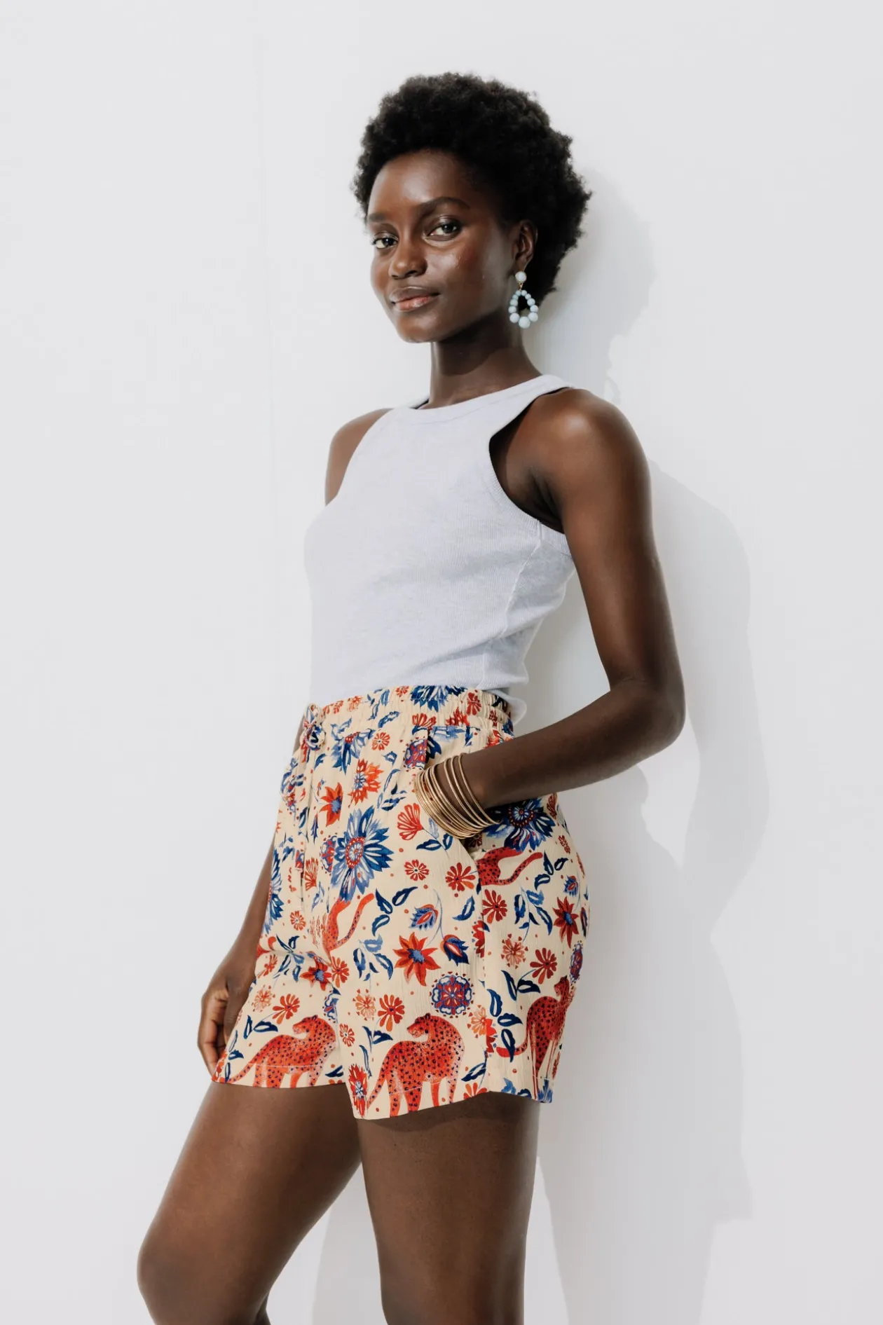Promod Short imprimé Femme - Imprimé marine Imprimémarine Flash Sale
