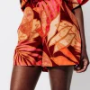 Promod Short imprimé Femme - Imprimé multicolore Imprimémulticolore Discount