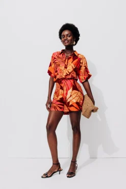 Promod Short imprimé Femme - Imprimé multicolore Imprimémulticolore Discount