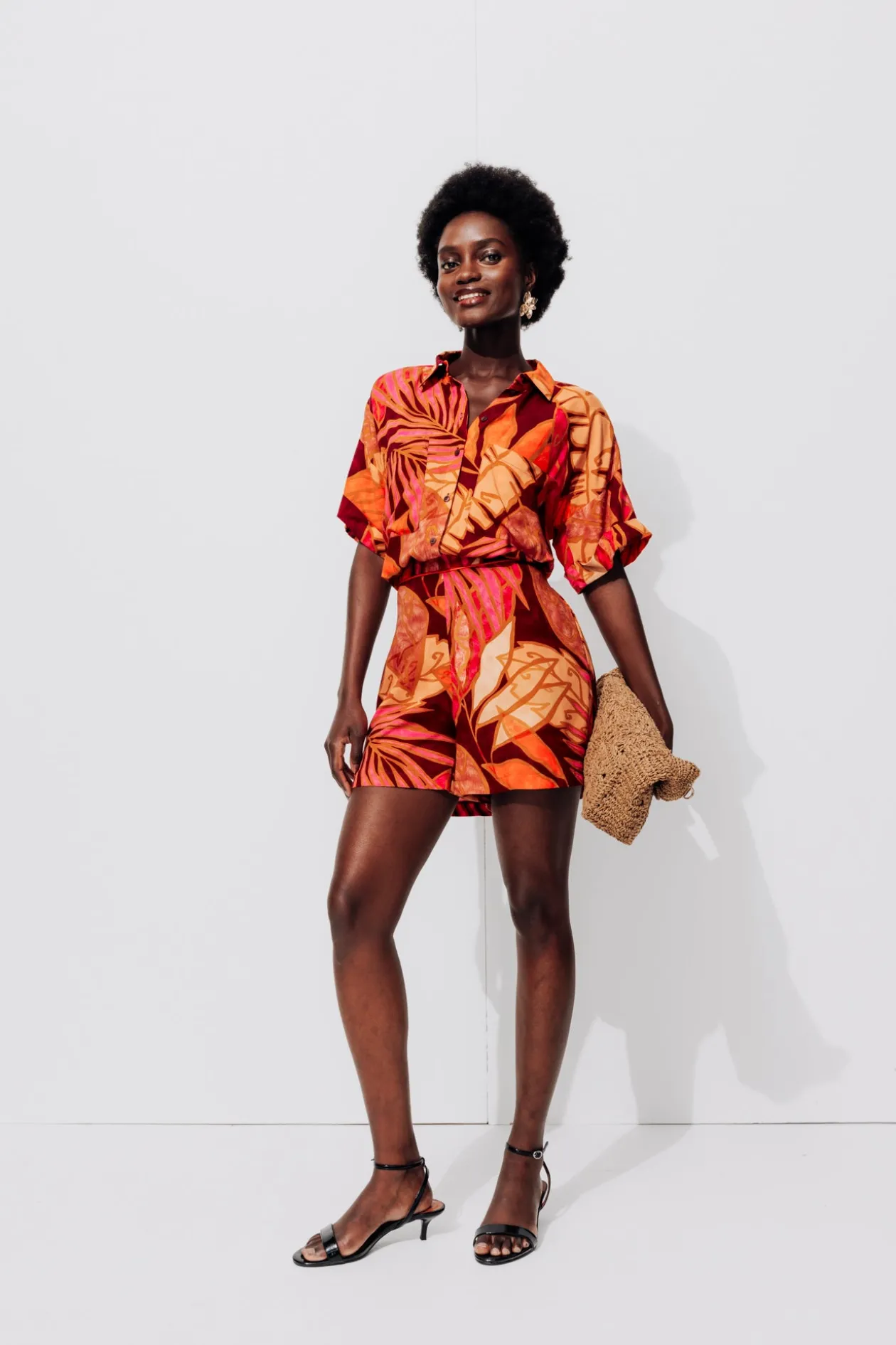 Promod Short imprimé Femme - Imprimé multicolore Imprimémulticolore Discount