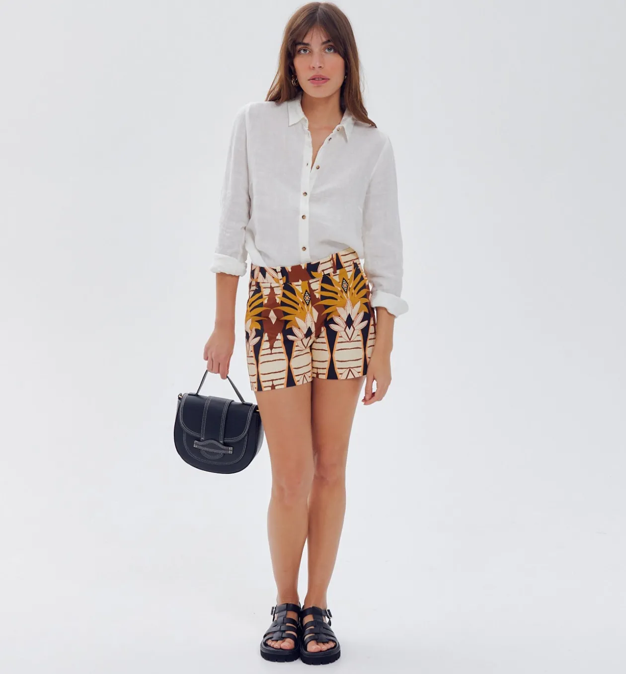 Promod Short imprimé Femme - Imprimé écru Impriméécru Cheap