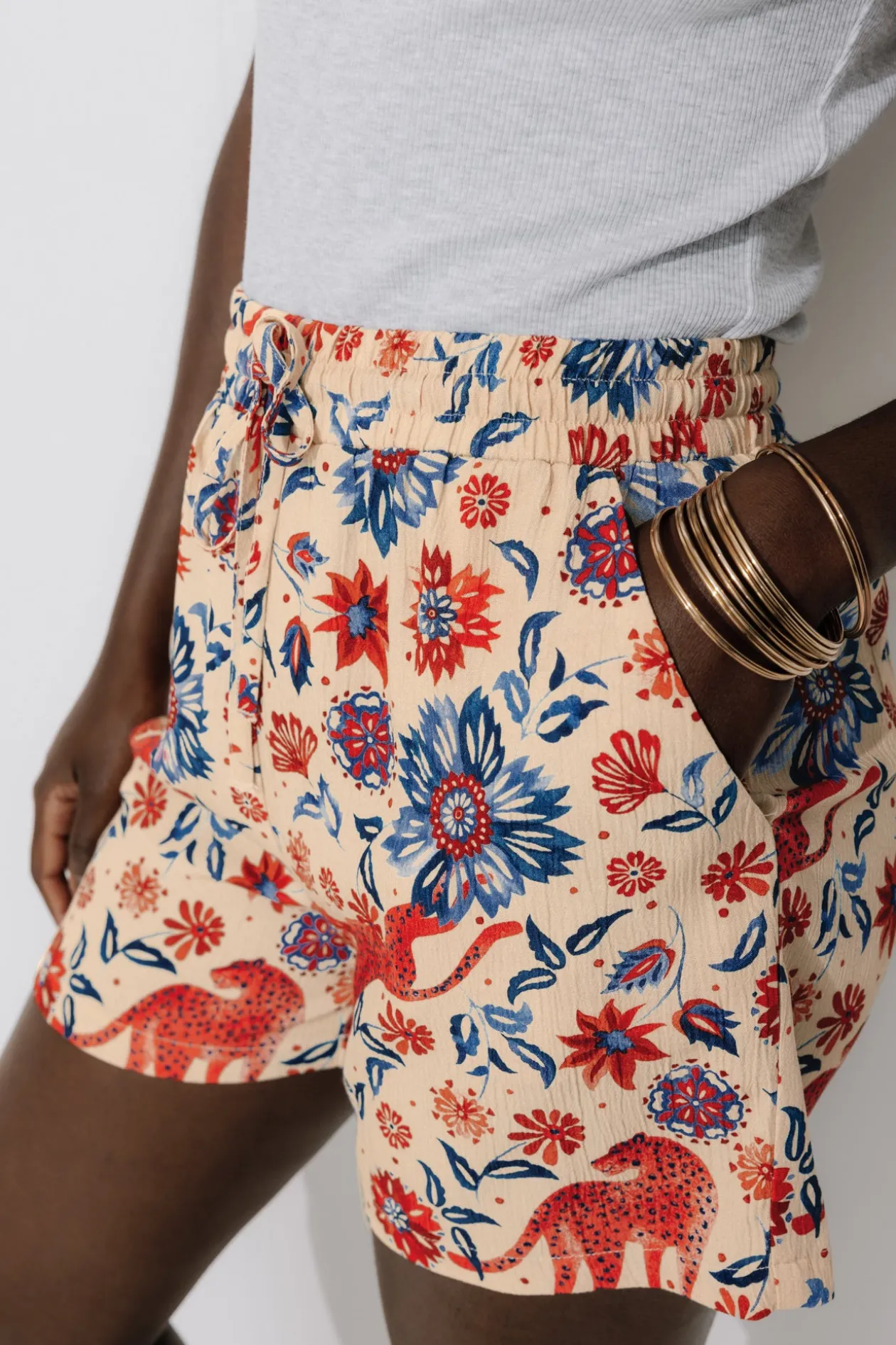Promod Short imprimé Femme - Imprimé marine Imprimémarine Flash Sale