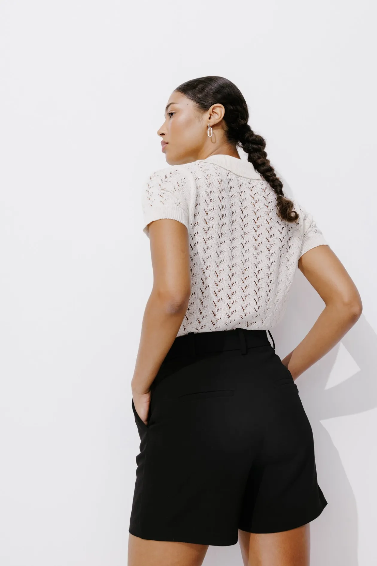 Promod Short taille haute Femme - Noir New